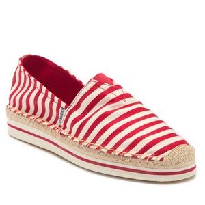 Joy & Mario candy stripes espadrilles size:8.5